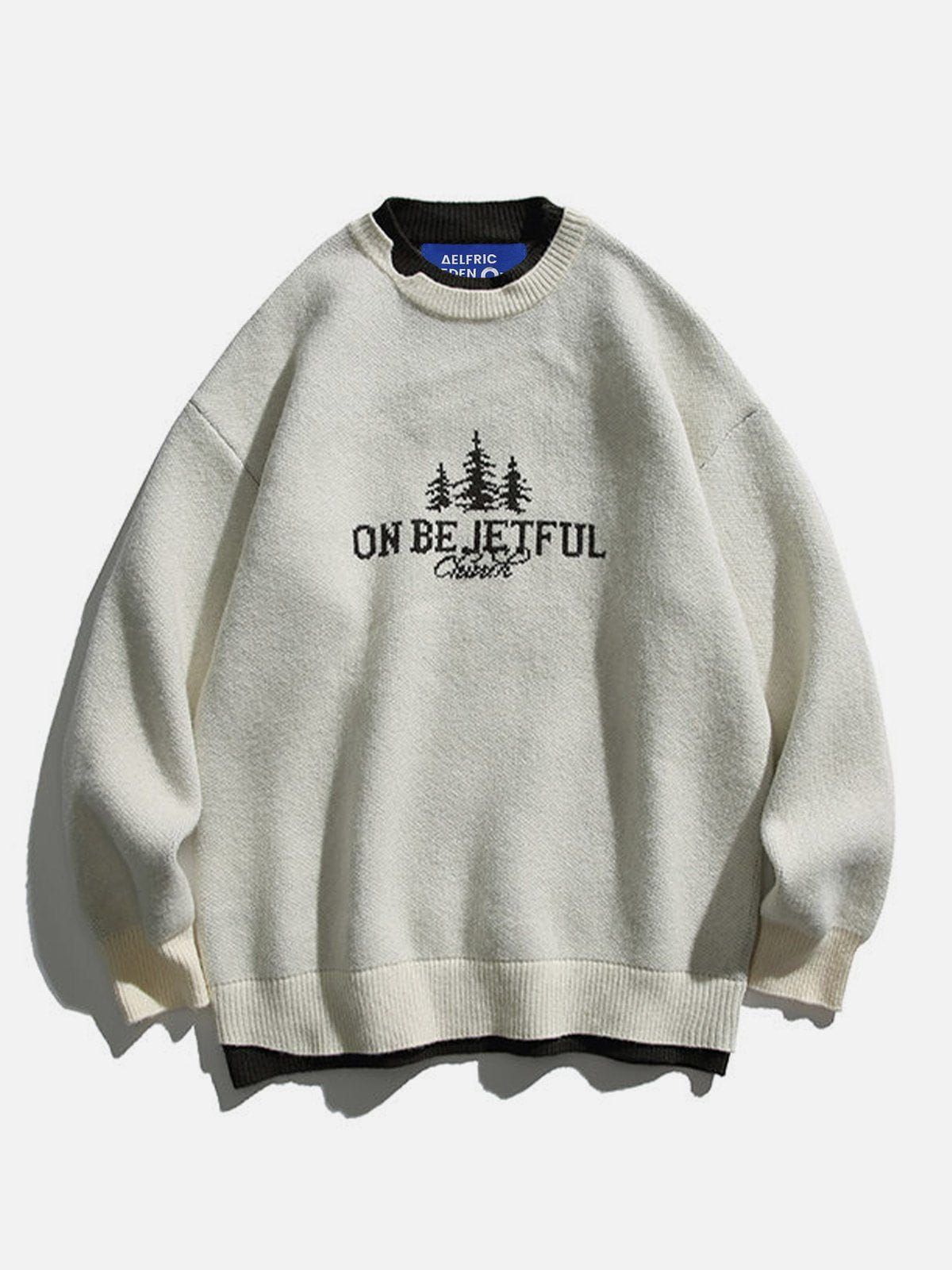 Aelfric Eden Letter Print Sweater sold by Aelfric Eden product image thumbnail 3