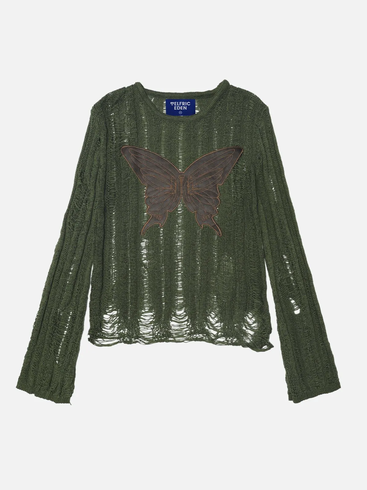Aelfric Eden Embroidery Butterfly Cut-Out Sweater sold by Aelfric Eden product image thumbnail 3