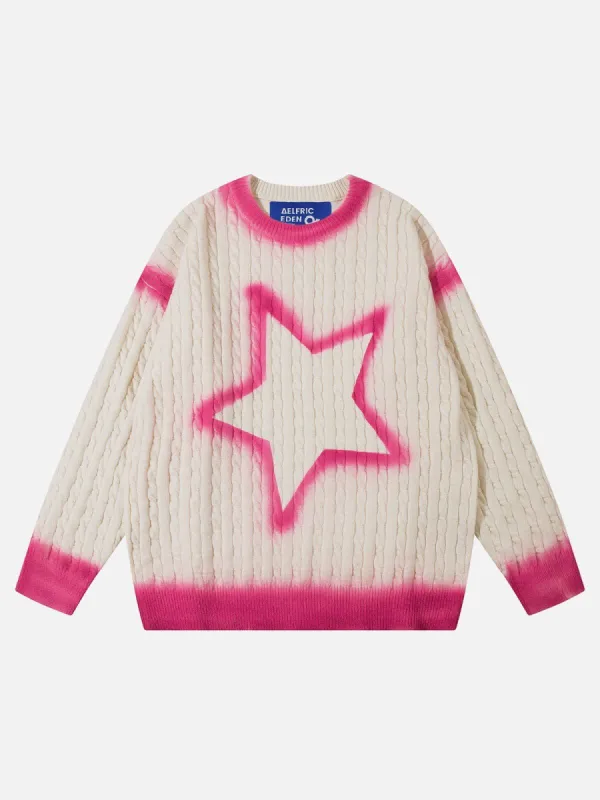 Aelfric Eden Inkjet Star Sweater sold by Aelfric Eden