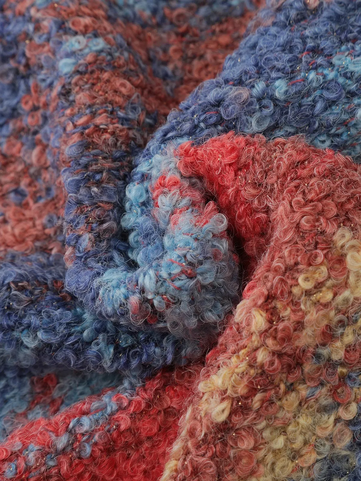 Aelfric Eden Color Blocking Stripe Wool Zip Up Hoodie sold by Aelfric Eden product image thumbnail 5