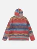 Aelfric Eden Color Blocking Stripe Wool Zip Up Hoodie sold by Aelfric Eden