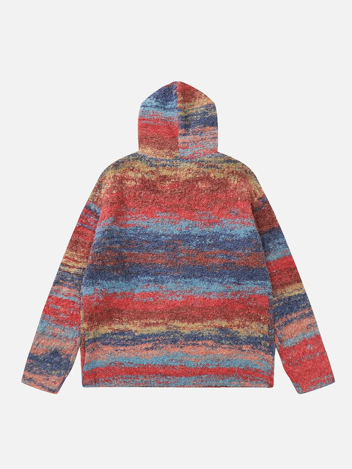 Aelfric Eden Color Blocking Stripe Wool Zip Up Hoodie sold by Aelfric Eden product image thumbnail 3