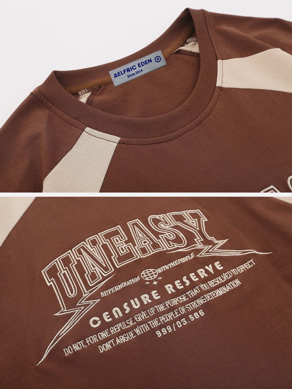 Aelfric Eden Patchwork Casual Tee sold by Aelfric Eden product image thumbnail 4