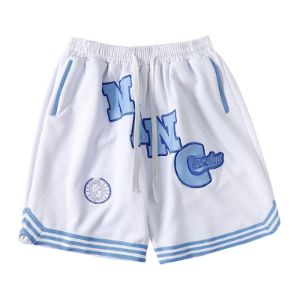 Aelfric Eden Embroidered Letters Striped Drawstring Shorts sold by Aelfric Eden
