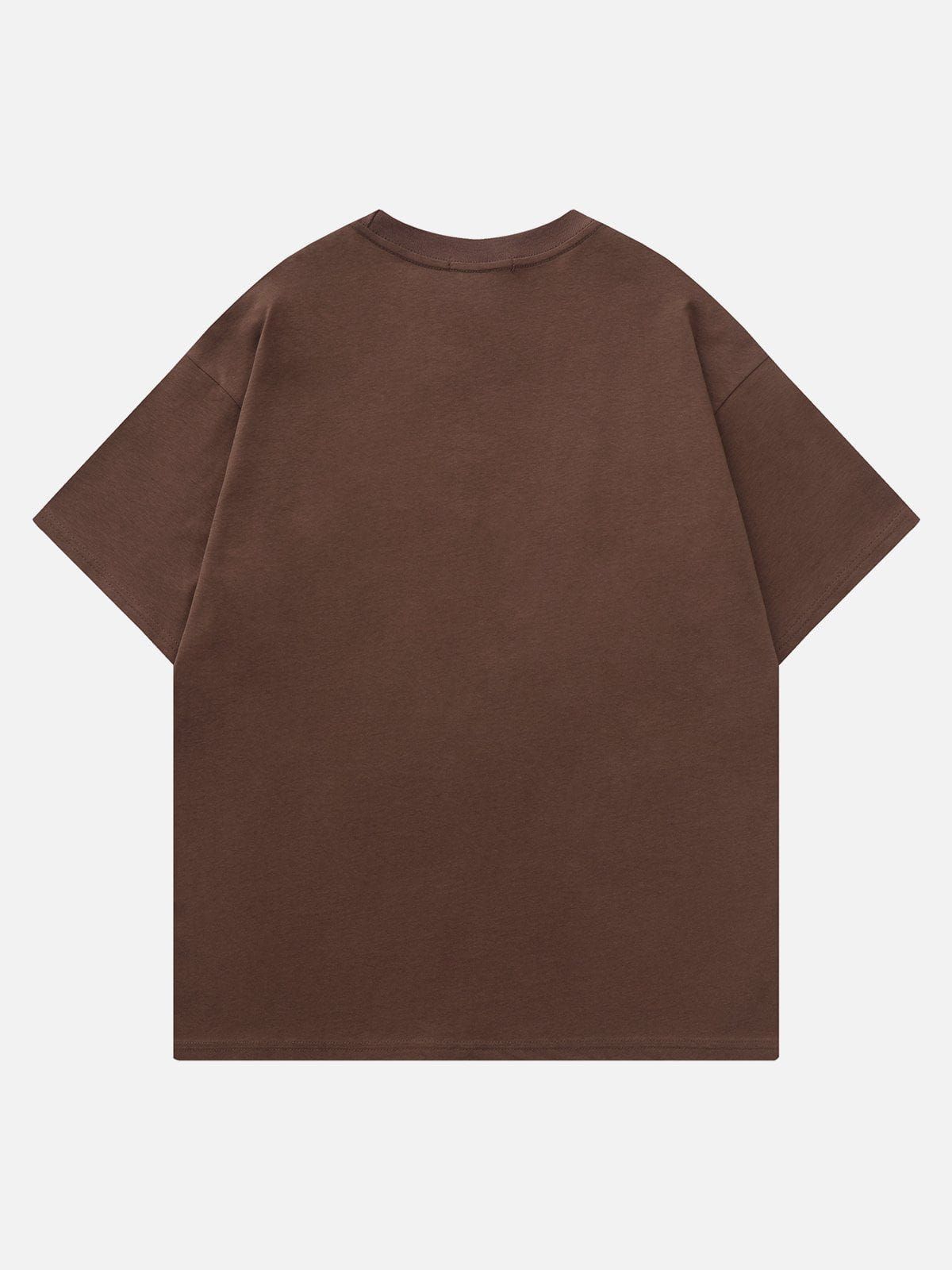 Aelfric Eden Earth Letter Foam Printing Tee sold by Aelfric Eden product image thumbnail 3