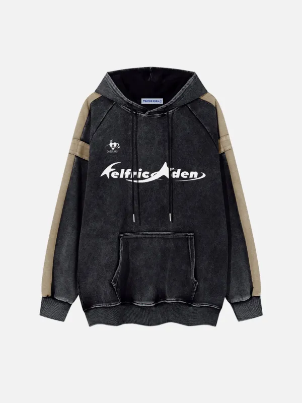 『Aelfric Eden』Color Blocking Patchwork Sweatshirt Aelfric Eden Color Blocking Patchwork Sweatshirt – Aelfric eden