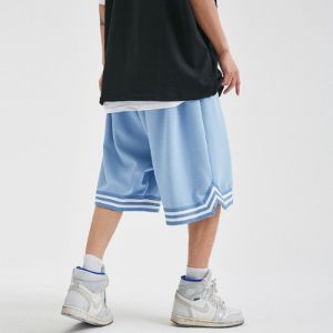 Aelfric Eden Embroidered Letters Striped Drawstring Shorts sold by Aelfric Eden