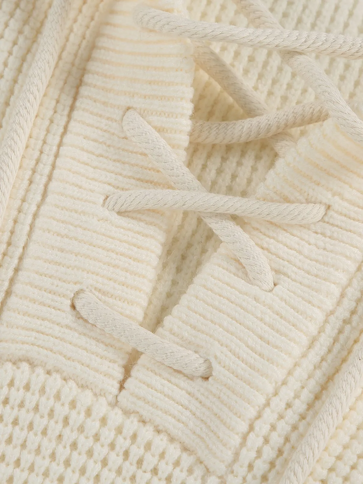 Aelfric Eden Basic Solid Waffle Hoodie sold by Aelfric Eden product image thumbnail 5