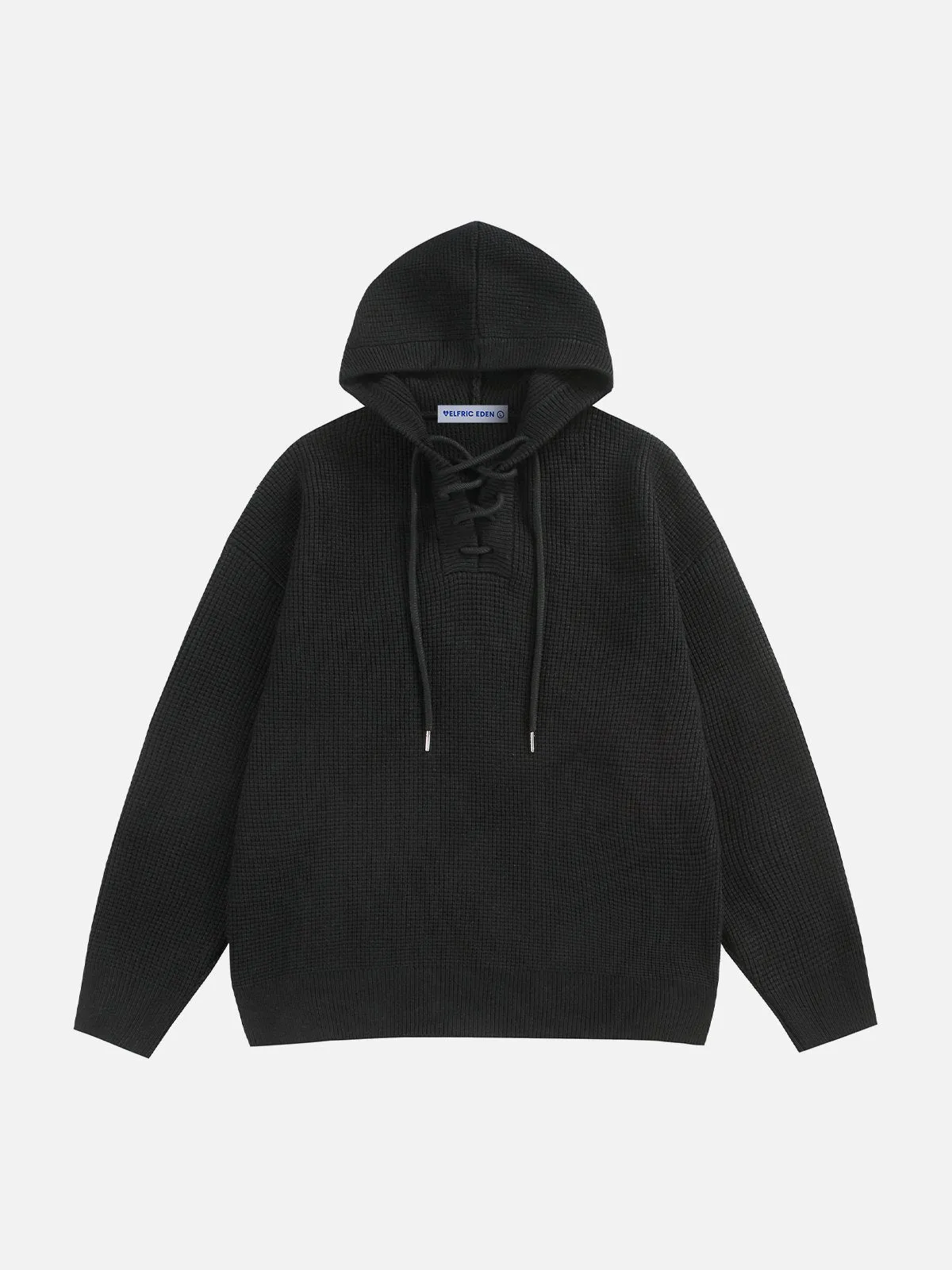 Aelfric Eden Basic Solid Waffle Hoodie sold by Aelfric Eden product image thumbnail 3