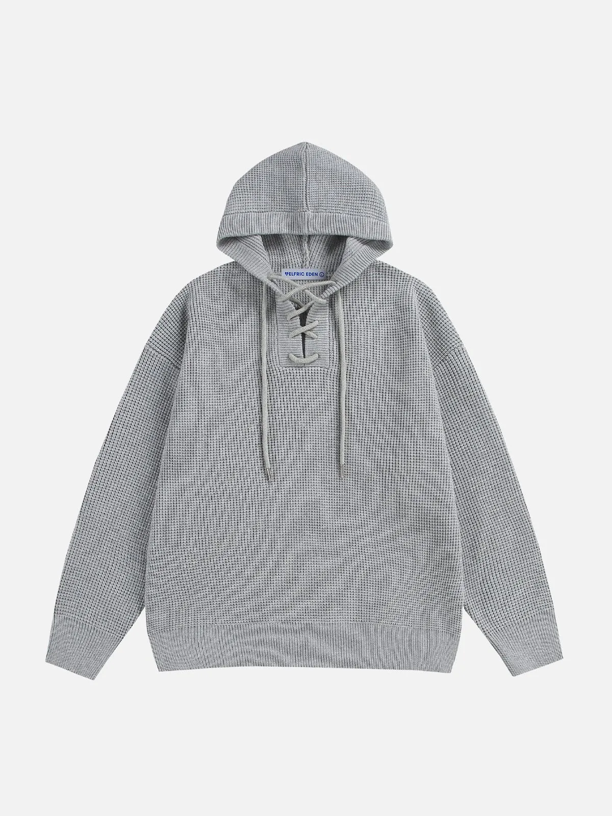 Aelfric Eden Basic Solid Waffle Hoodie sold by Aelfric Eden product image thumbnail 2