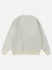 Aelfric Eden Fringe Letter Jacquard Sweater sold by Aelfric Eden