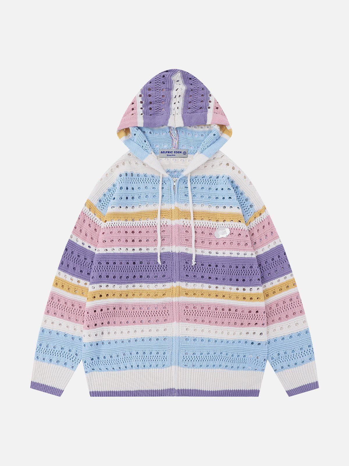 Aelfric Eden Vintage Stripe Mesh Hoodie sold by Aelfric Eden