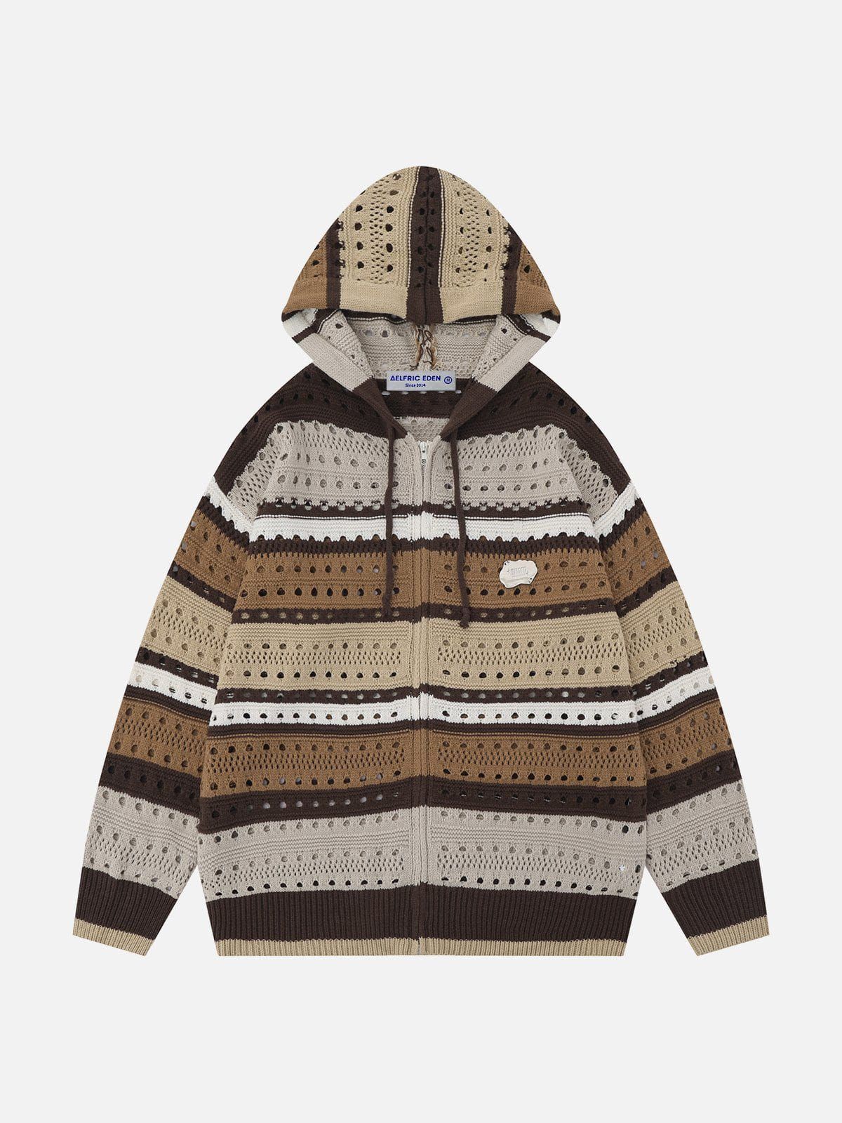 Aelfric Eden Vintage Stripe Mesh Hoodie sold by Aelfric Eden product image thumbnail 3