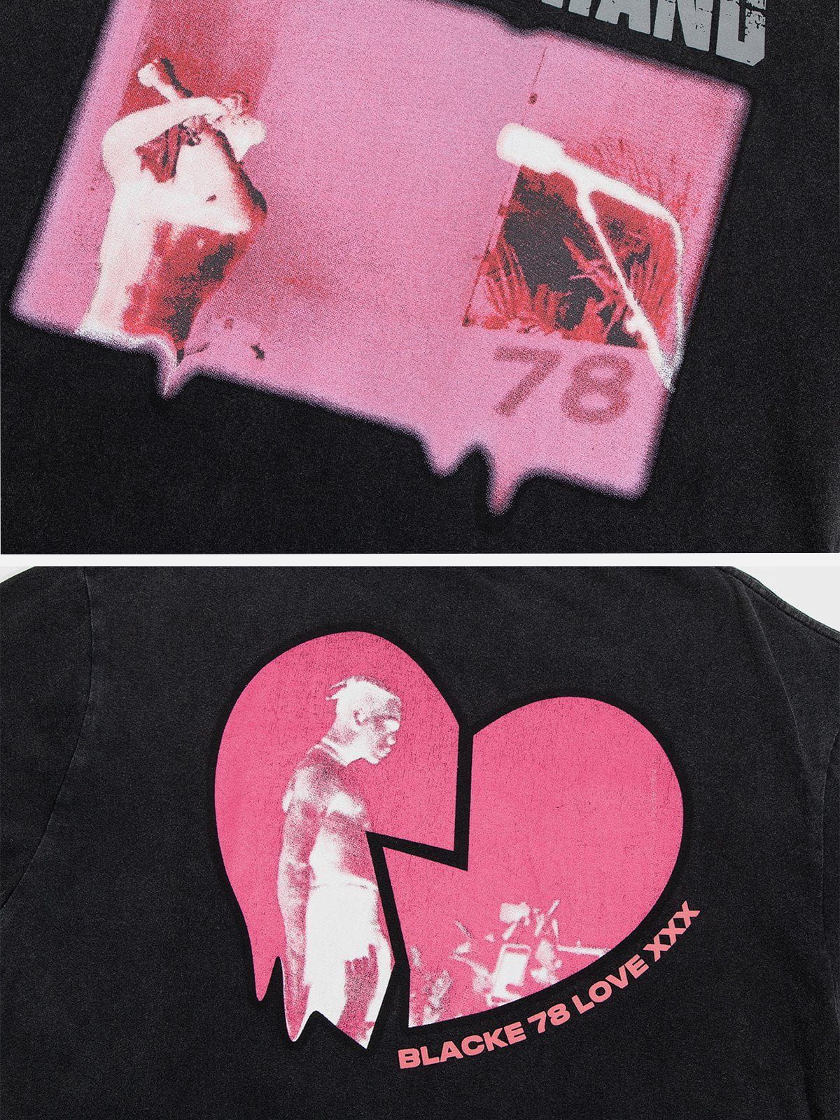 Aelfric Eden Washed Abstraction Print Tee sold by Aelfric Eden product image thumbnail 4