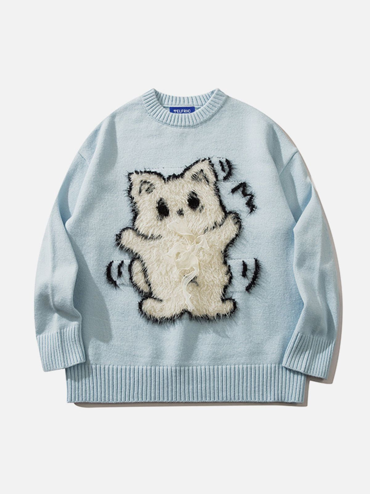 Aelfric Eden Plush Bow Cat Sweater sold by Aelfric Eden product image thumbnail 2