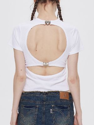 Back Cut-out Tee sold by Aelfric Eden