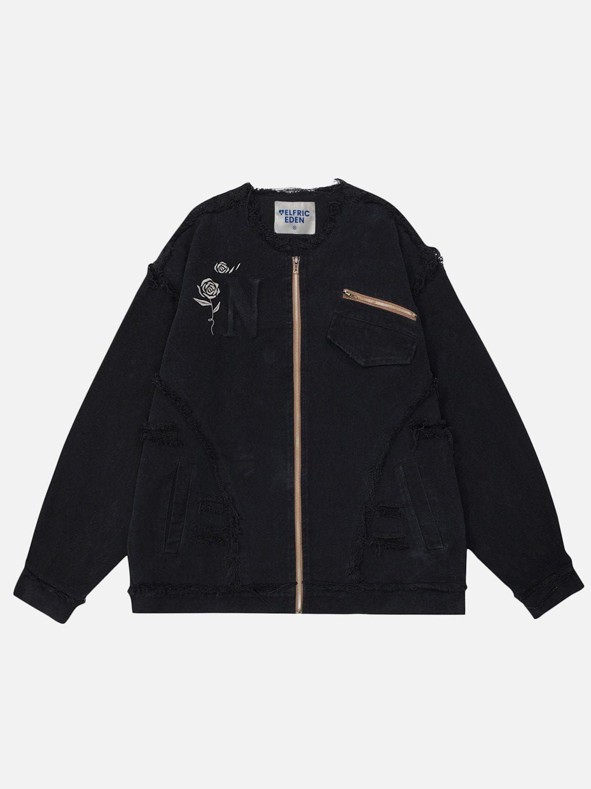 Aelfric Eden Fringe Distressed Jacket sold by Aelfric Eden product image thumbnail 2