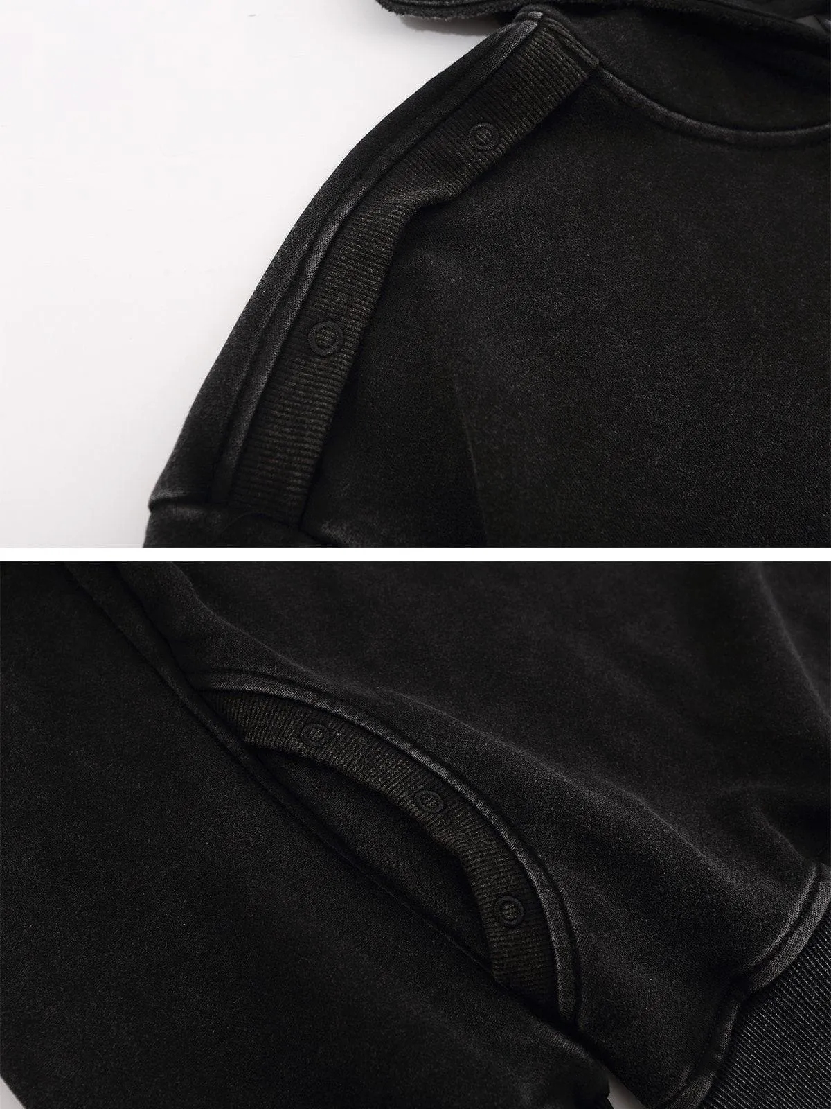 Aelfric Eden Solid Washed Elements Hoodie sold by Aelfric Eden product image thumbnail 5