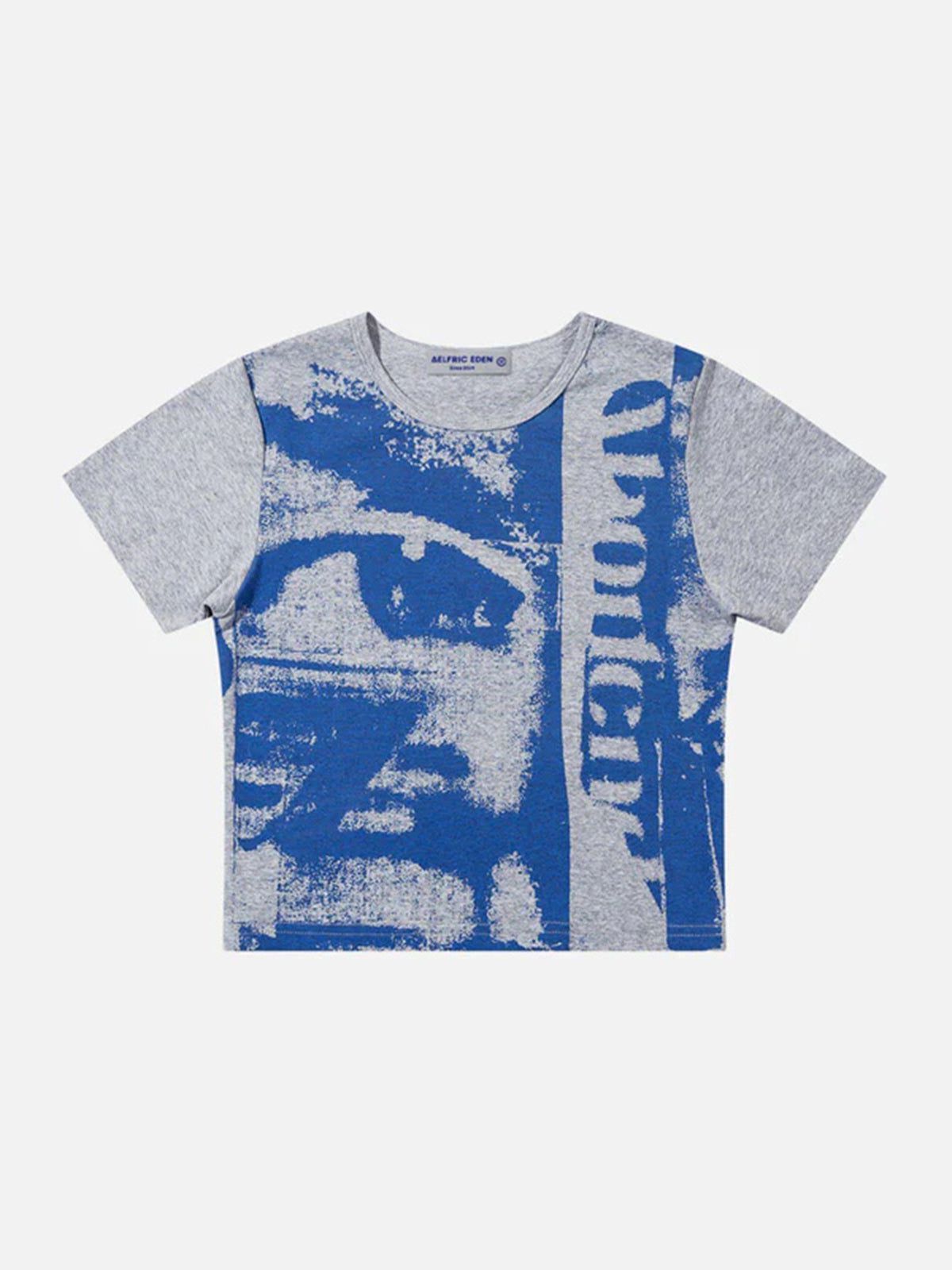 Vintage Abstract Print Tee sold by Aelfric Eden