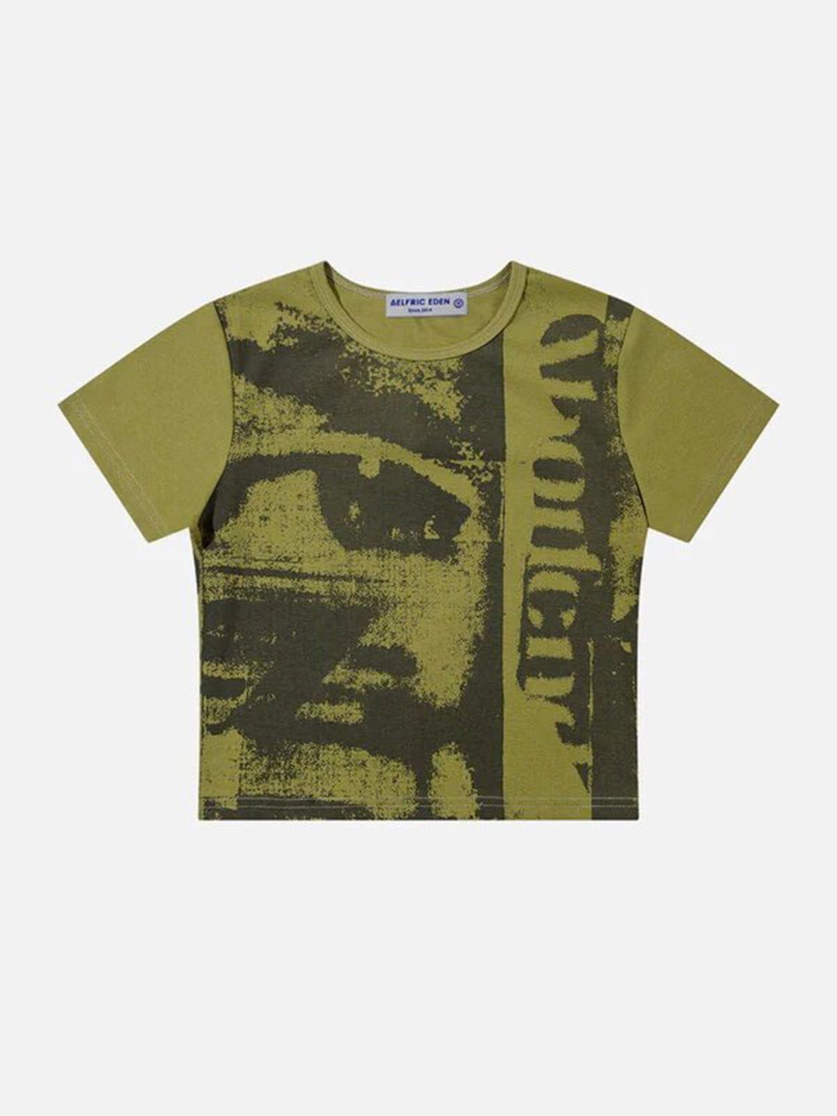 Vintage Abstract Print Tee sold by Aelfric Eden product image thumbnail 3