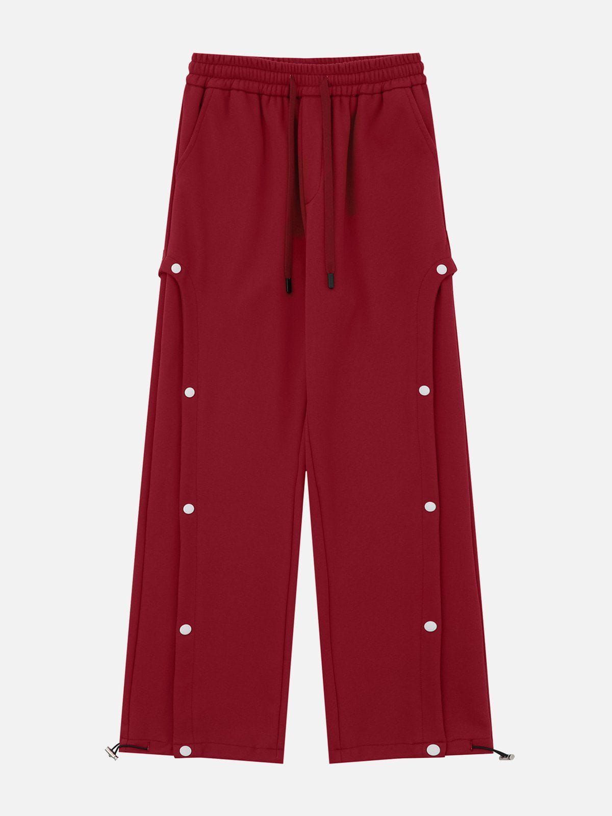 Aelfric Eden Solid Button Drawstring Sweatpants sold by Aelfric Eden product image thumbnail 3