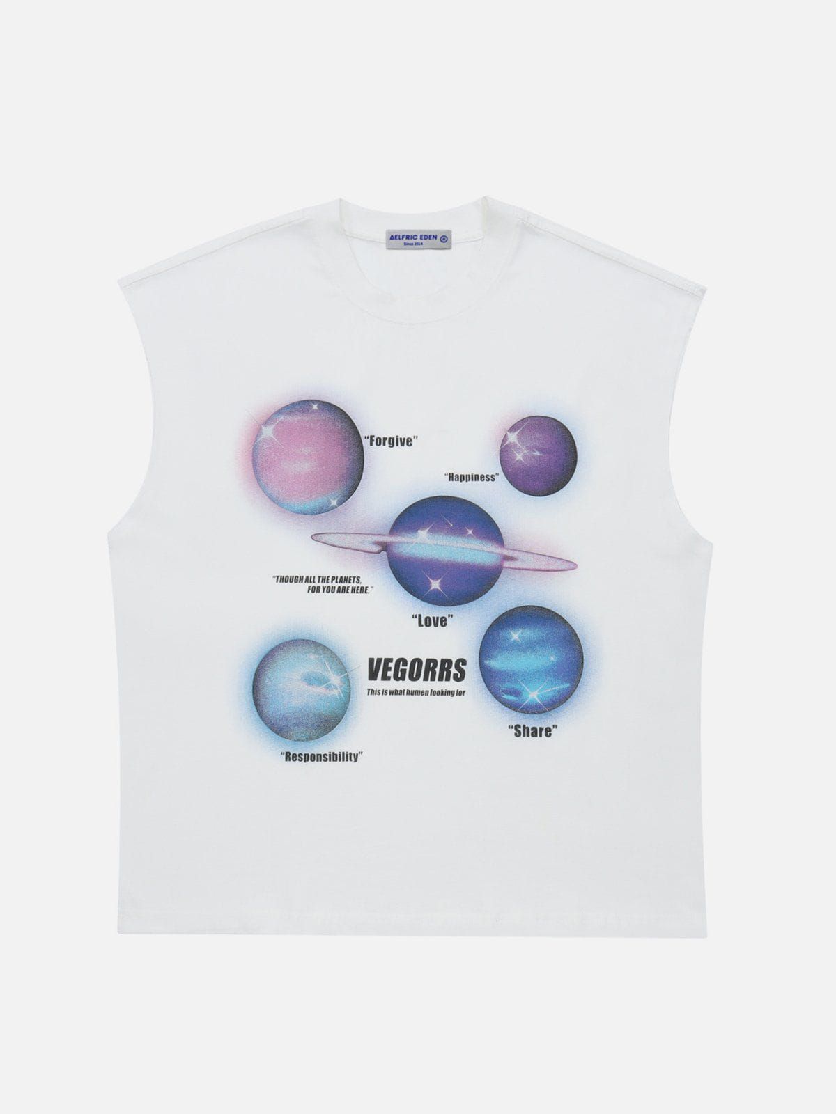 Aelfric Eden Cosmic Planet Print Tank Top sold by Aelfric Eden