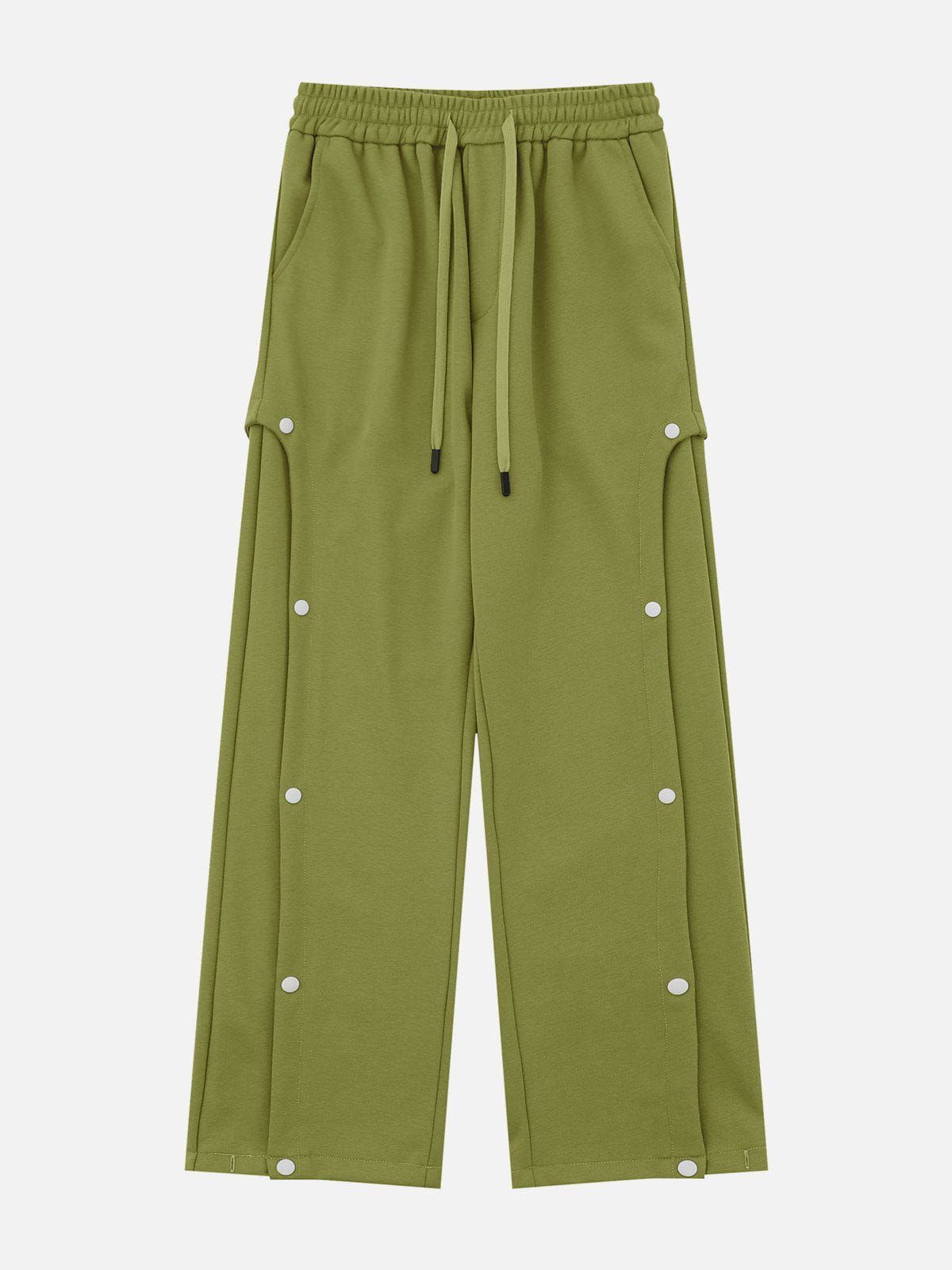 Aelfric Eden Solid Button Drawstring Sweatpants sold by Aelfric Eden