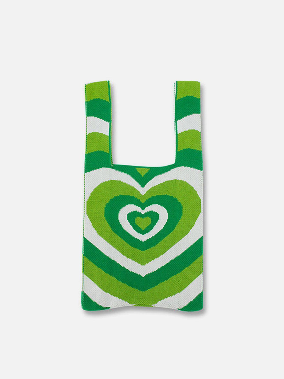 Heart Patchwork Knit Bag sold by Aelfric Eden