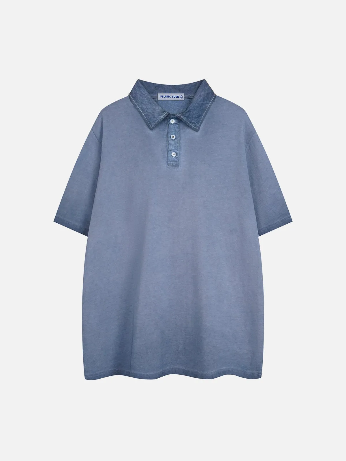 Aelfric Eden Gradient Washed Polo Tee sold by Aelfric Eden product image thumbnail 2