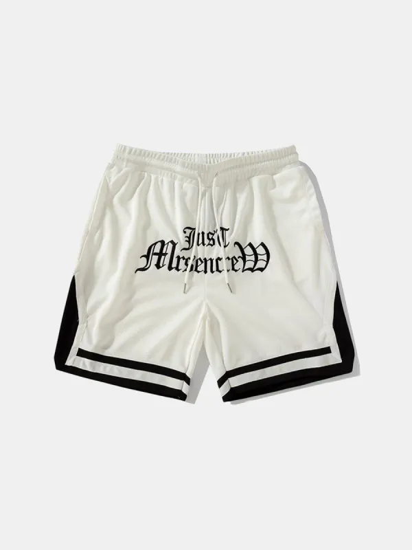 Aelfric Eden Vintage Gothic Letter Shorts sold by Aelfric Eden