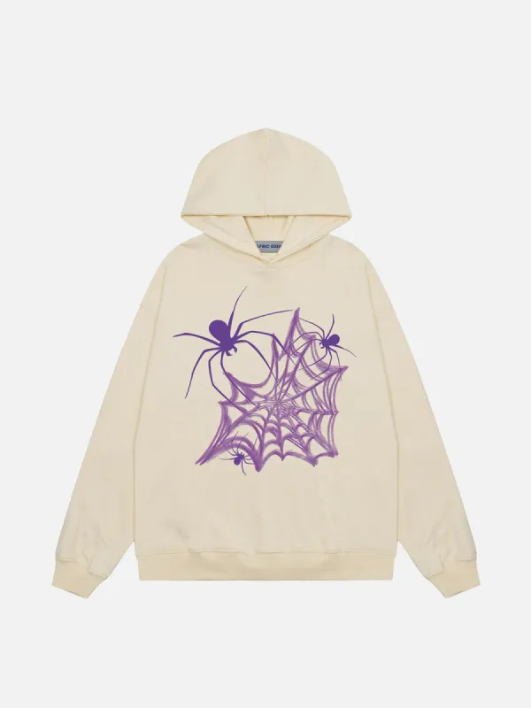 Aelfric Eden Spider Web Graphic Hoodie sold by Aelfric Eden