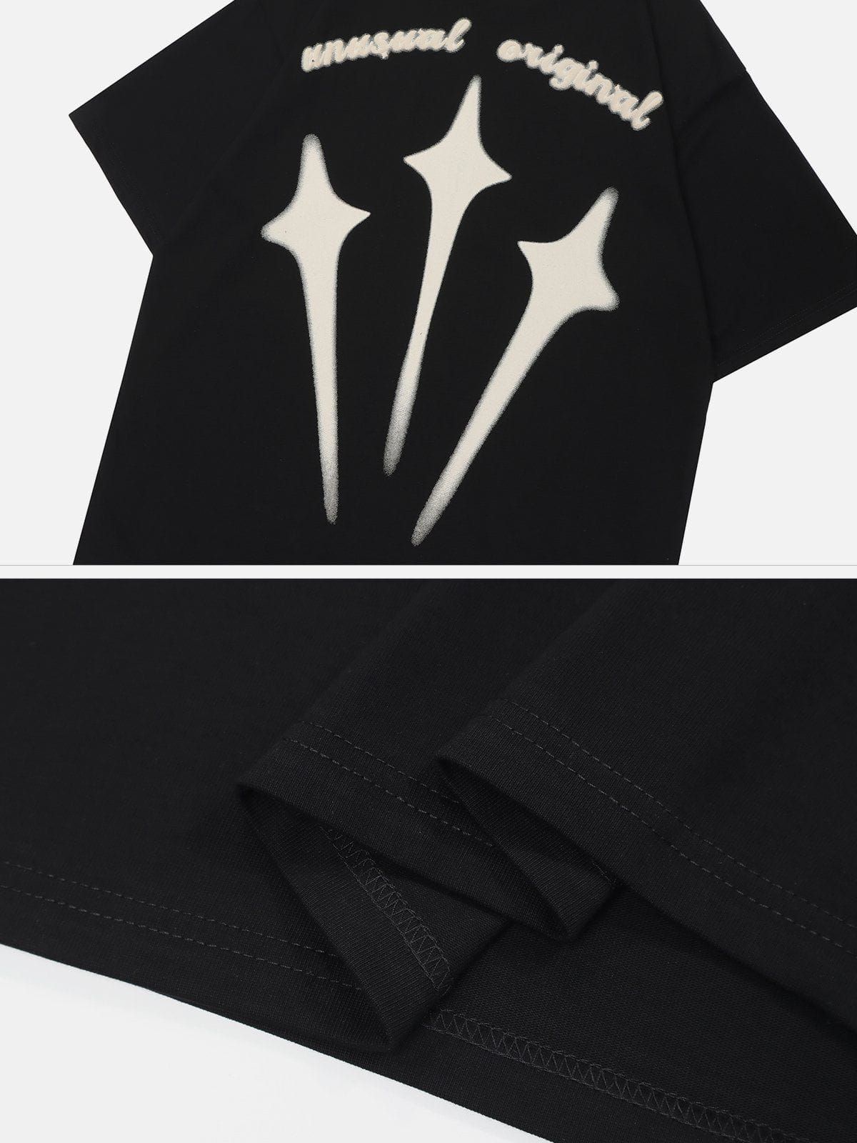 Aelfric Eden Fuzzy Stars Print Tee sold by Aelfric Eden product image thumbnail 8