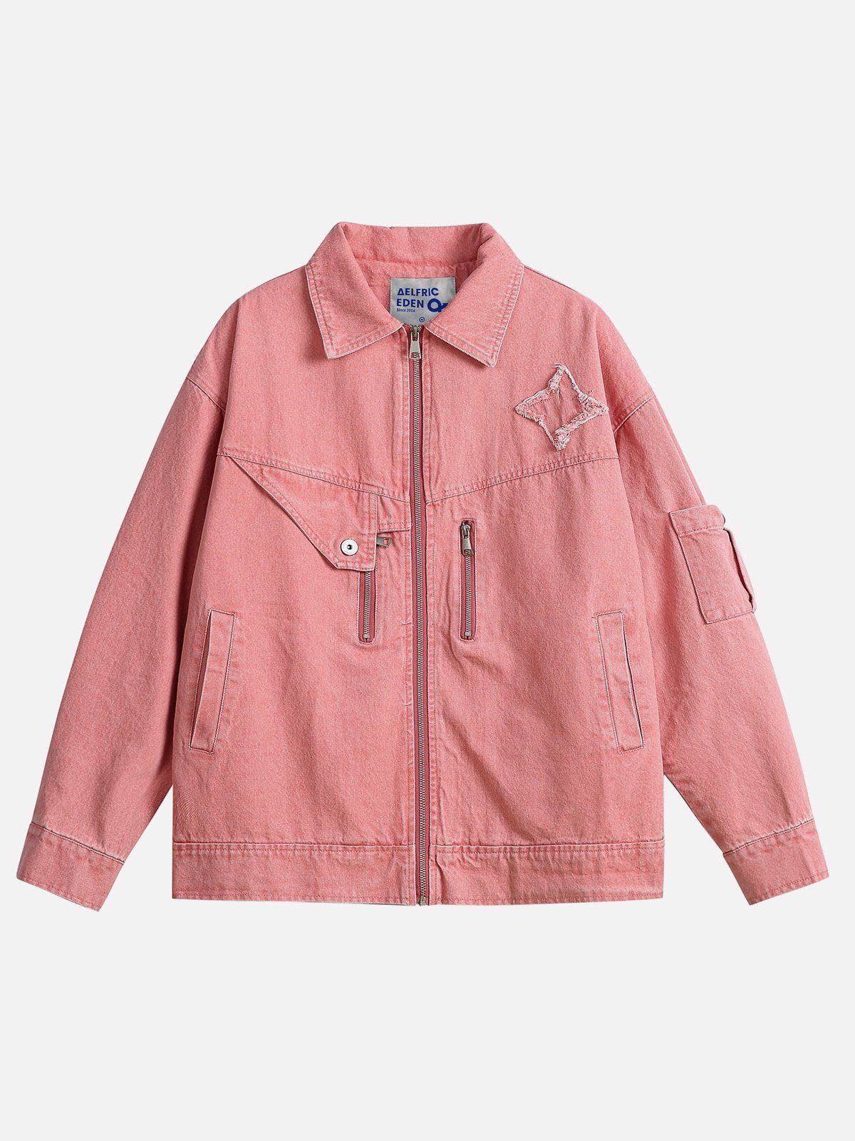 Aelfric Eden Fringe Star Denim Jacket sold by Aelfric Eden