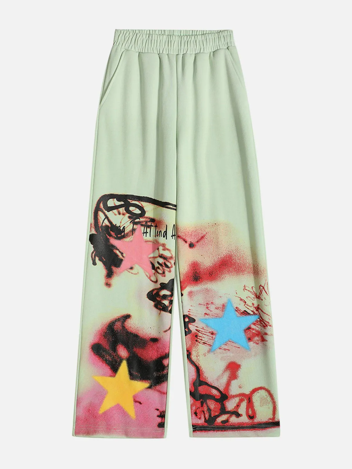 Aelfric Eden Graffiti Star Sweatpants sold by Aelfric Eden