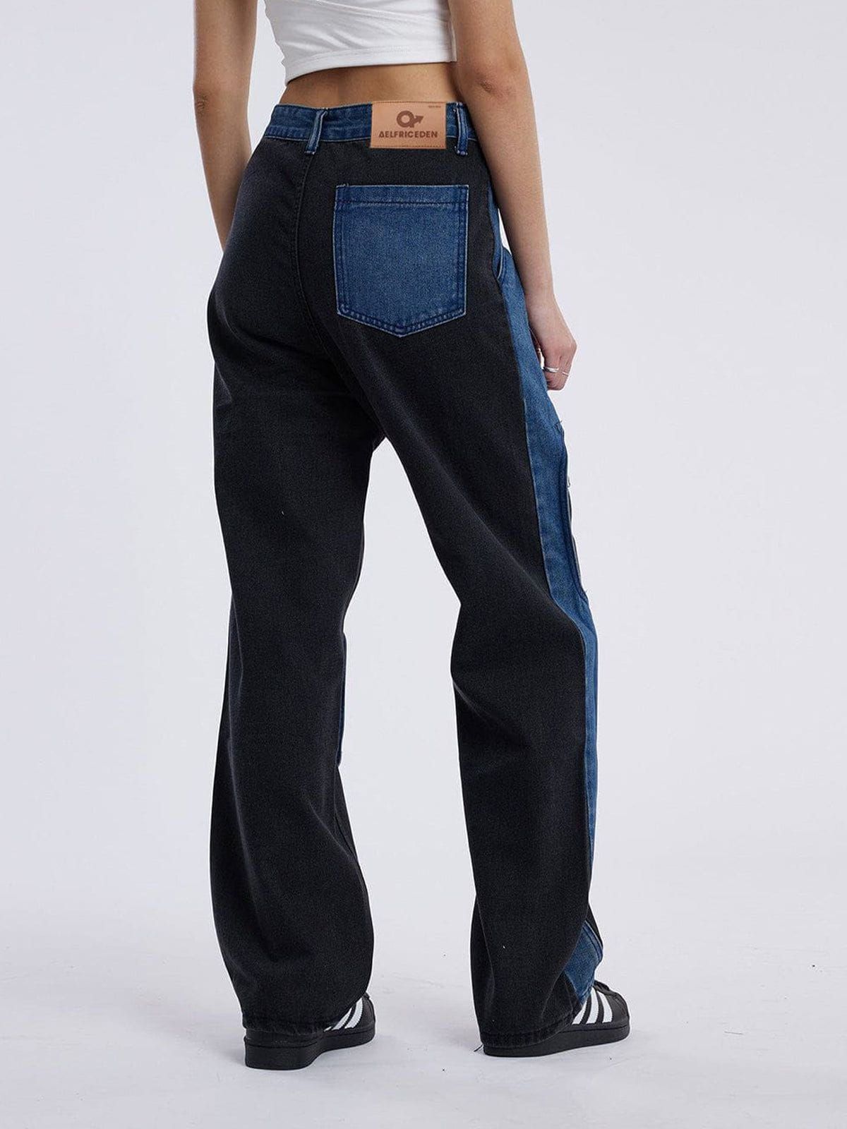 Aelfric Eden Irregular Patchwork Jeans sold by Aelfric Eden product image thumbnail 7