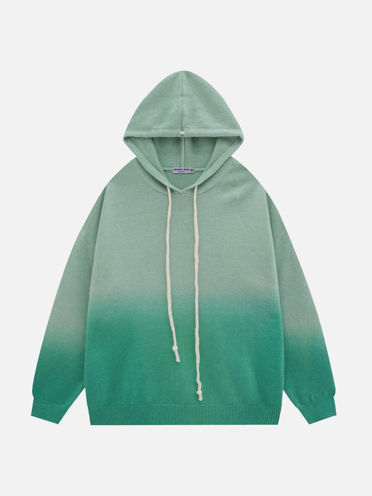 Aelfric Eden Gradient Knit Hoodie sold by Aelfric Eden product image thumbnail 2
