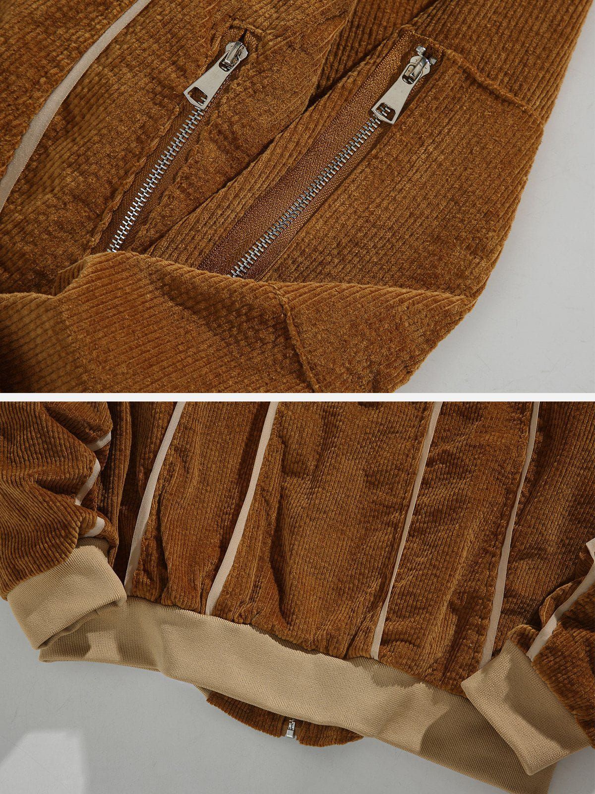 Aelfric Eden Multilayer Patchwork Jacket sold by Aelfric Eden product image thumbnail 5