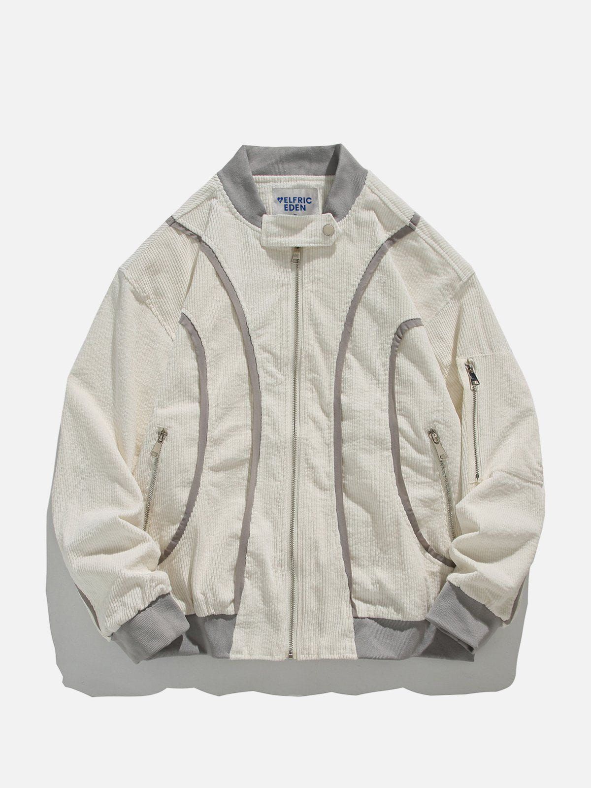 Aelfric Eden Multilayer Patchwork Jacket sold by Aelfric Eden product image thumbnail 3