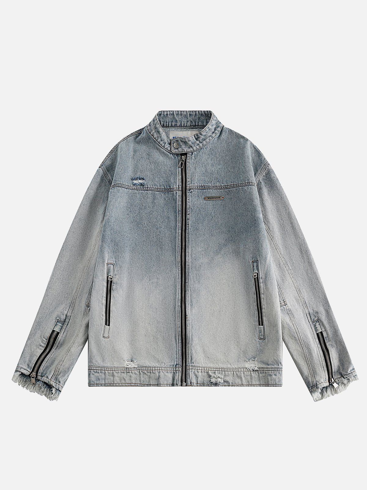 Aelfric Eden Gradient Washed Racing Jacket sold by Aelfric Eden