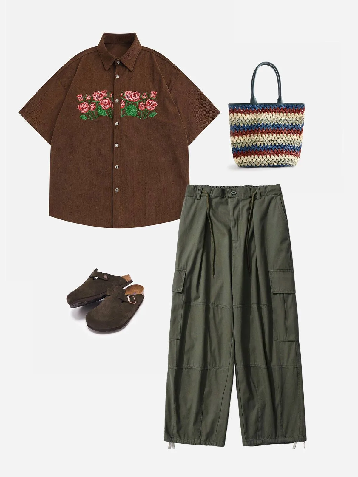 Aelfric Eden Multi-Pockets Baggy Pants sold by Aelfric Eden product image thumbnail 4