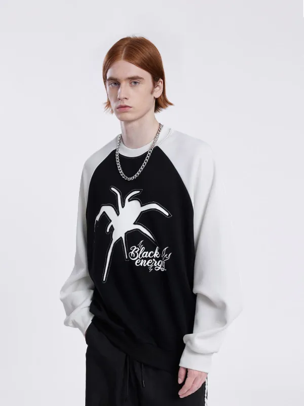 Aelfric Eden Applique Spider Elements Sweatshirt sold by Aelfric Eden