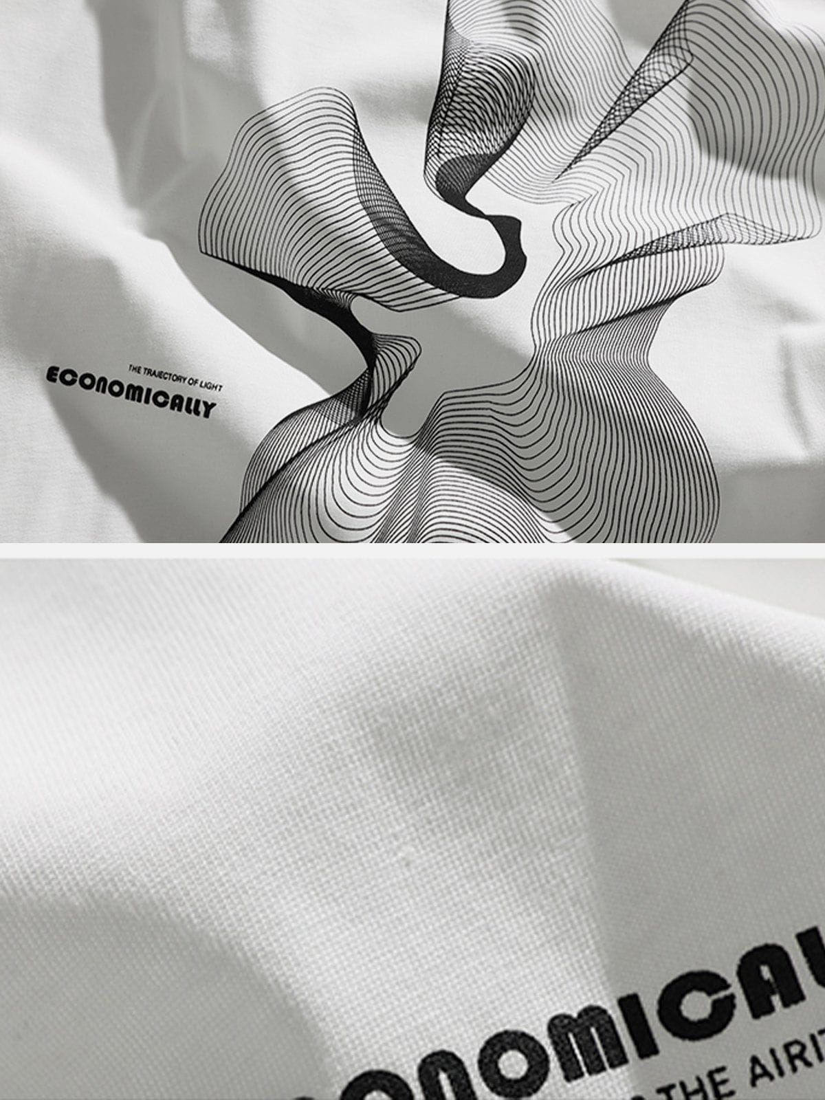 Aelfric Eden Abstraction Graphics Print Tee sold by Aelfric Eden product image thumbnail 4