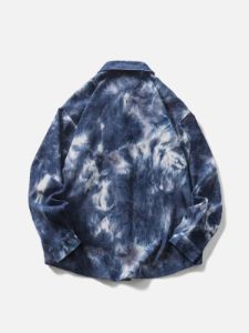 Aelfric Eden Tie Dye Embroidery Long Sleeve Shirts sold by Aelfric Eden