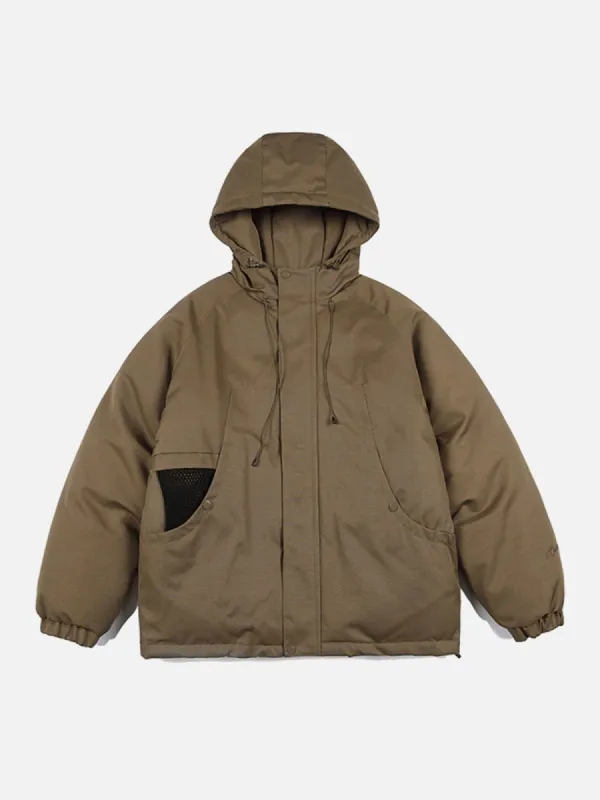 Aelfric Eden Mesh Pocket Hooded Coat sold by Aelfric Eden