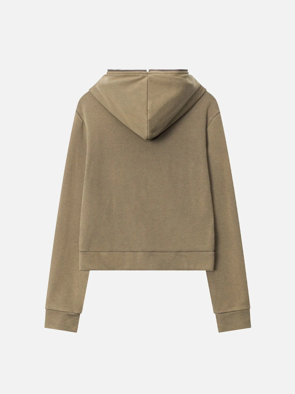 Aelfric Eden Long Zip Up Washed Hoodie sold by Aelfric Eden product image thumbnail 3