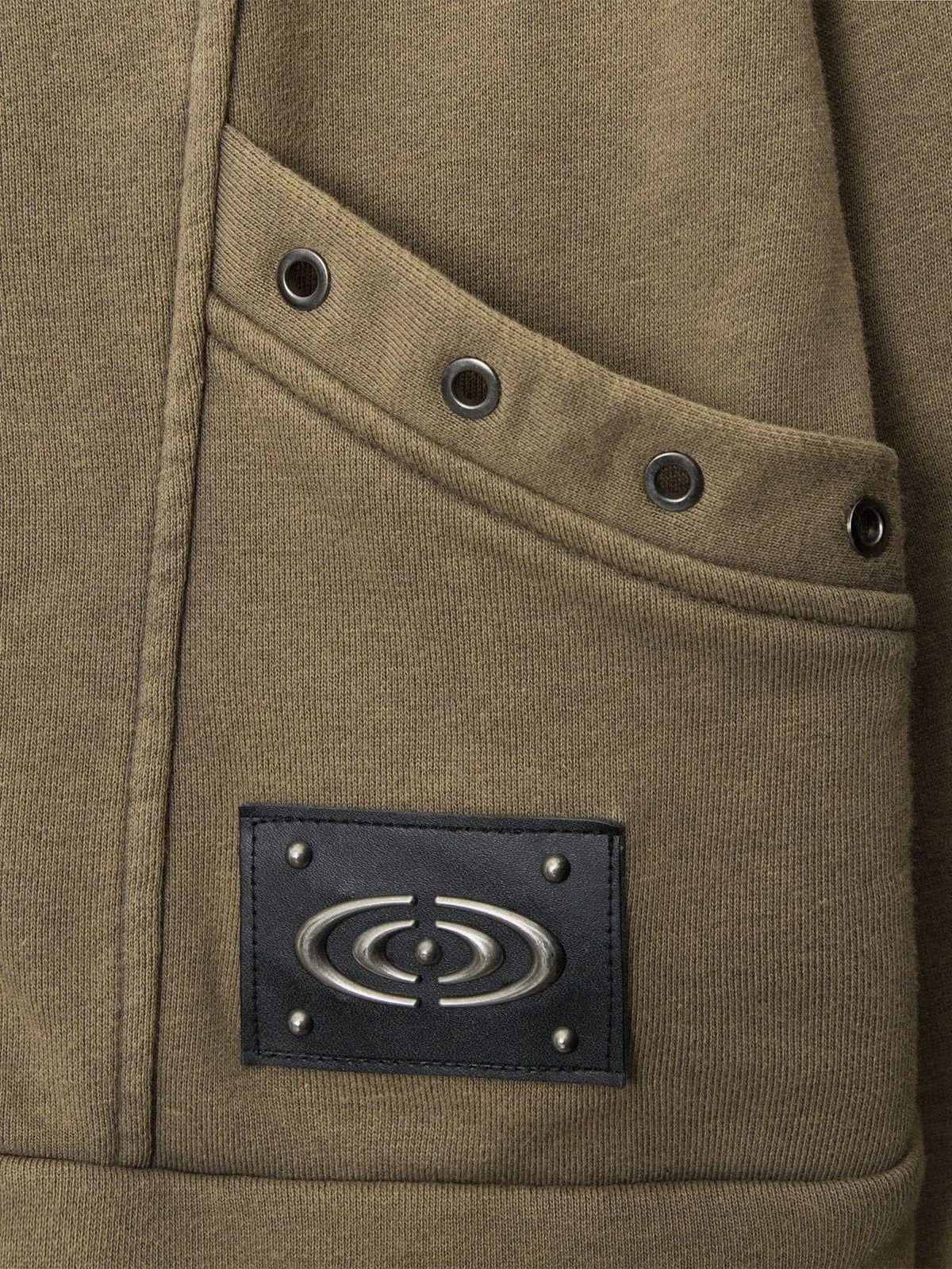 Aelfric Eden Long Zip Up Washed Hoodie sold by Aelfric Eden product image thumbnail 4