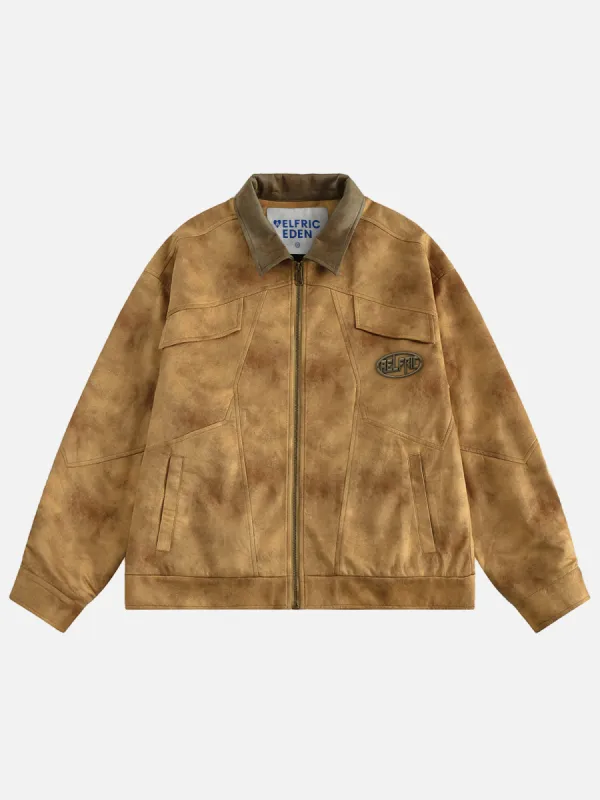 Aelfric Eden Simulated Dirt Suede Jacket sold by Aelfric Eden