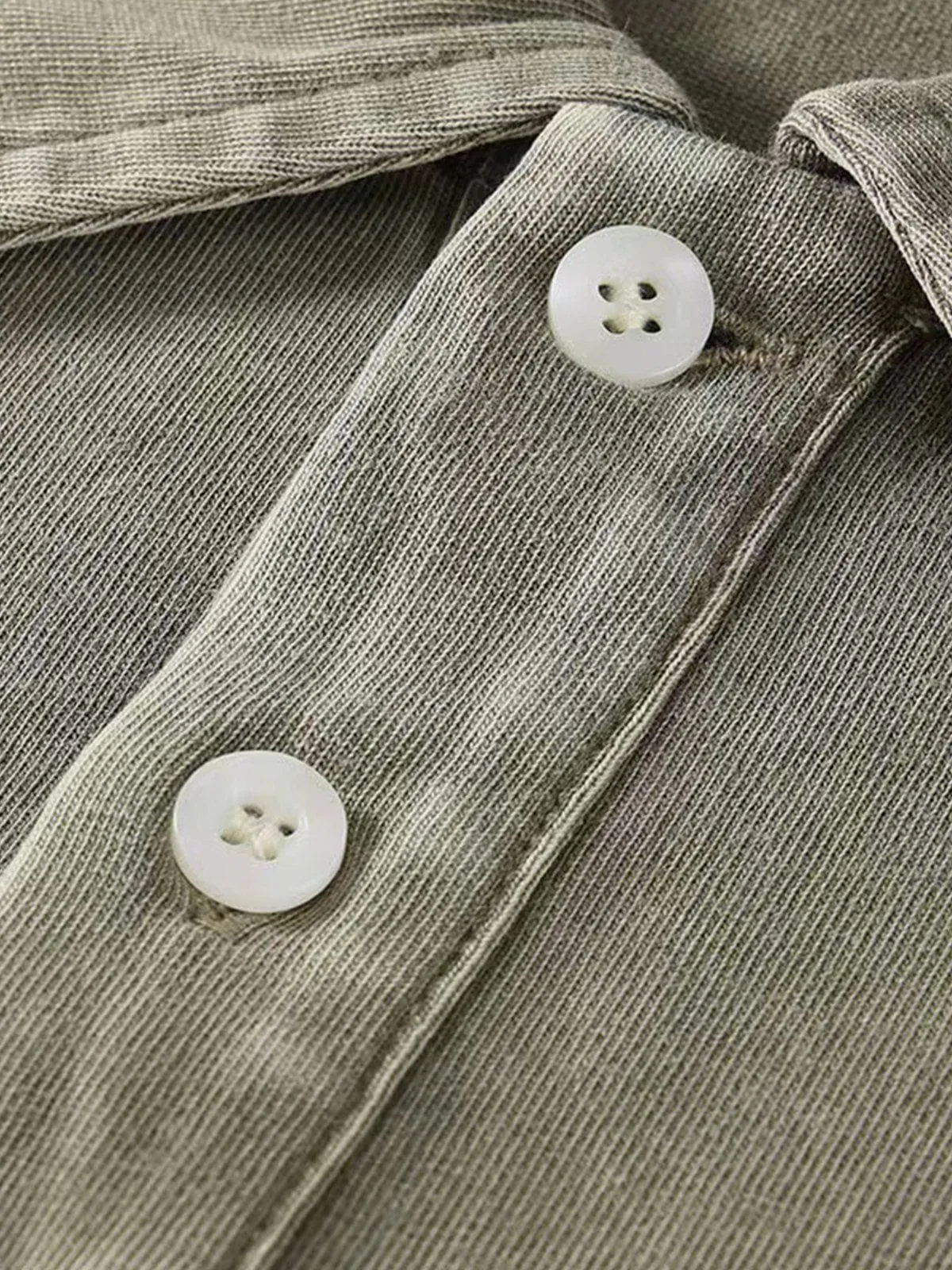 Aelfric Eden Vintage Washed Polo Tee sold by Aelfric Eden product image thumbnail 5