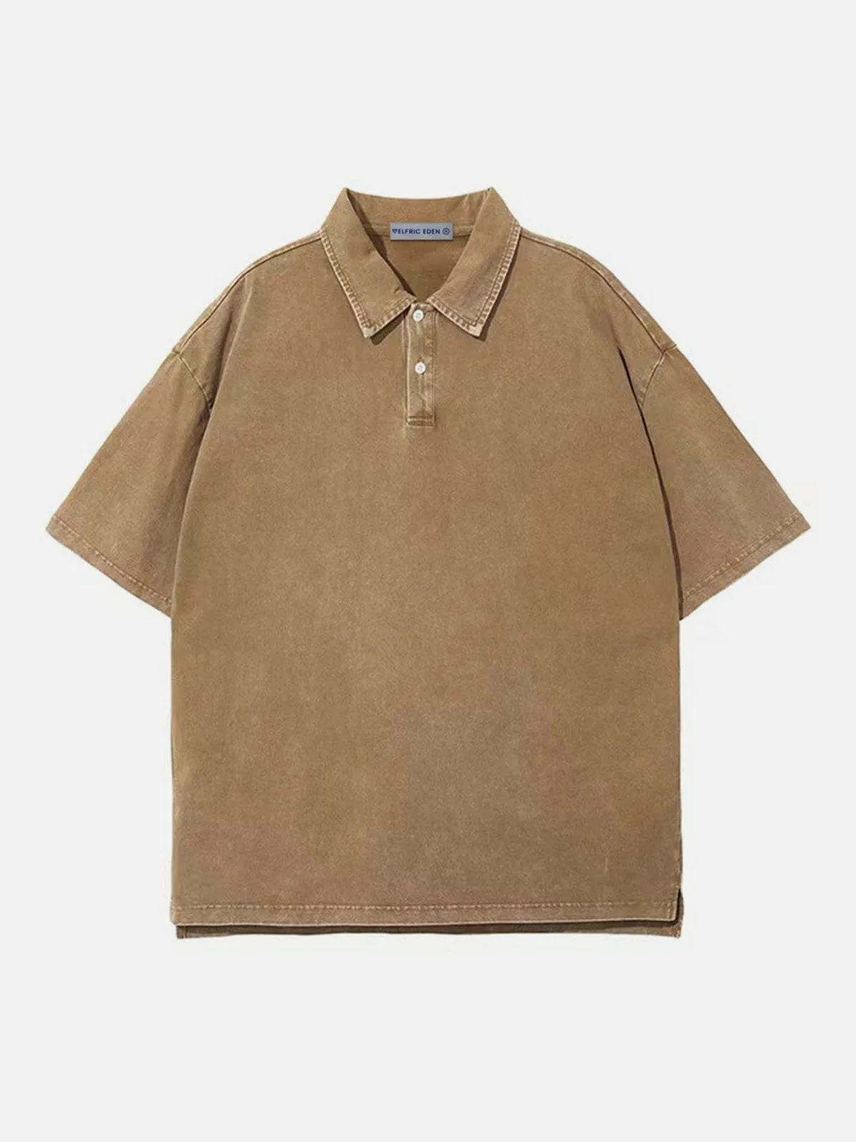 Aelfric Eden Vintage Washed Polo Tee sold by Aelfric Eden product image thumbnail 2