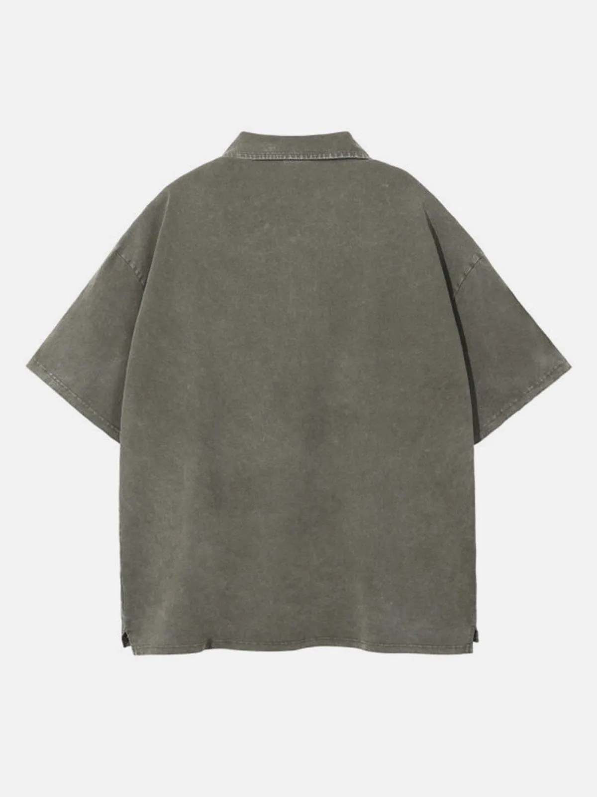 Aelfric Eden Vintage Washed Polo Tee sold by Aelfric Eden product image thumbnail 4